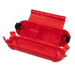 Káblový bezpečnostný box IP44, červený