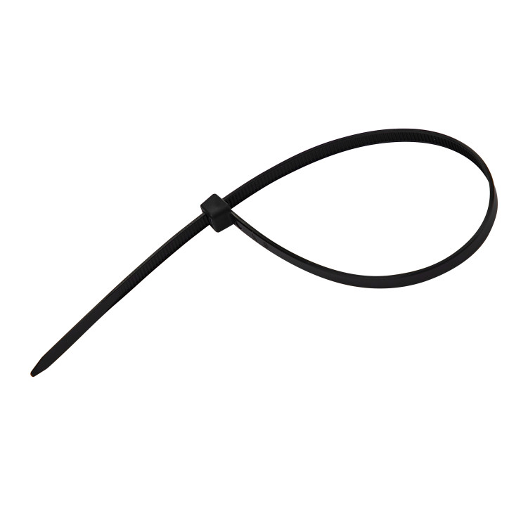 Sťahovacie pásky plastové 4,8x250 mm, čierne, 50 ks Sťahovacie pásky plastové 4,8x250 mm, čierne, 50 ks