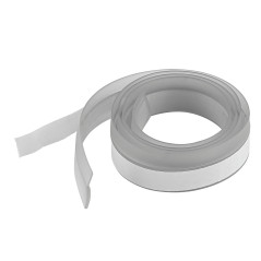 Tesnenie na dvere 100 cm PVC, transparentné