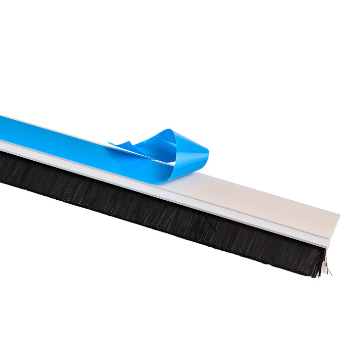 Tesnenie na dvere 100 cm kefkové, biele Tesnenie na dvere 100 cm kefkové, biele