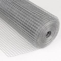 Štvorhranné pletivo 13 mm pozinkované 1x5 m, drôt 1 mm