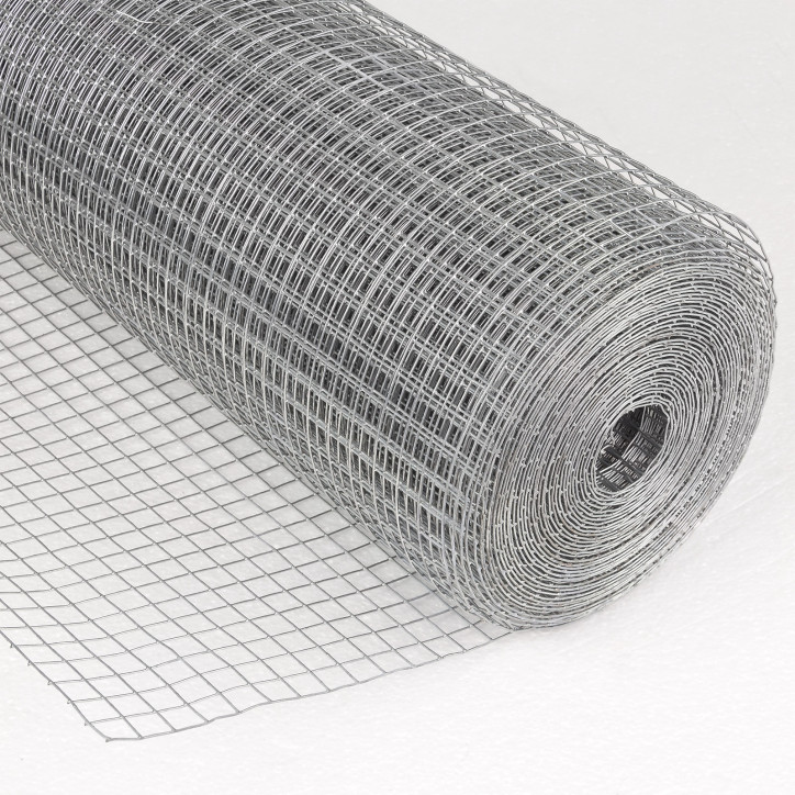 Štvorhranné pletivo 13 mm pozinkované 1x5 m, drôt 1 mm Štvorhranné pletivo 13 mm pozinkované 1x5 m, drôt 1 mm