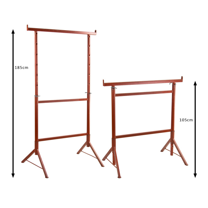 Lešenie, stavebná podpera / koza do 150 kg 105-185 cm Lešenie, stavebná podpera / koza do 150 kg 105-185 cm