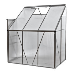 Hliníkový skleník 193x127x218 cm Antwerpen