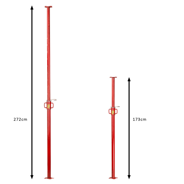 Nastaviteľná stavebná podpera 170/280 cm, 400 kg Nastaviteľná stavebná podpera 170/280 cm, 400 kg