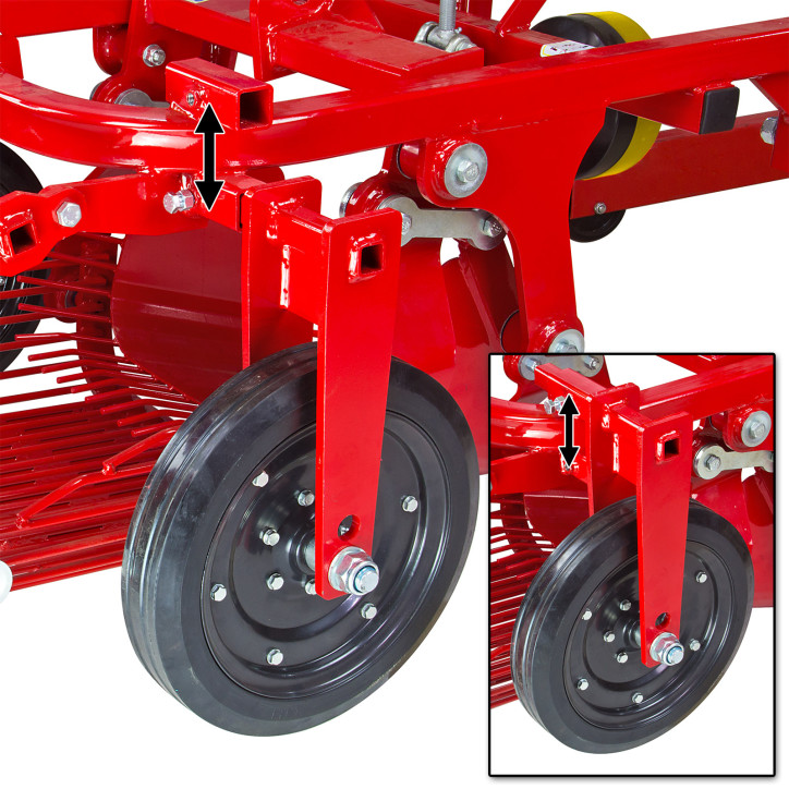 Vyorávač zemiakov na traktor Oberpfalz
