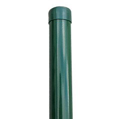 Stĺpik poplastovaný (BPL) ZN+PVC 48x1,5x2800, zelený
