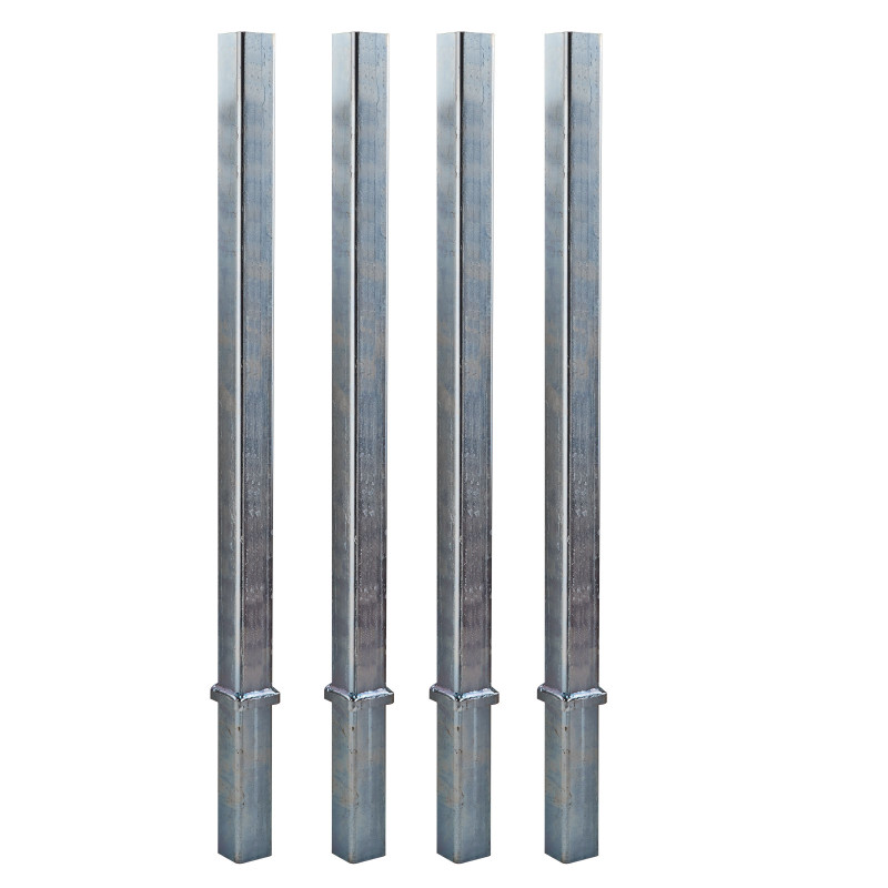 Zasúvacie stĺpiky na zadné kontajnery 40x40 mm, 4 ks Zasúvacie stĺpiky na zadné kontajnery 40x40 mm, 4 ks