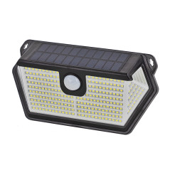 Aku LED svietidlo so solárnym panelom a detektorom pohybu DSL350