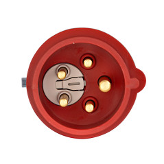 CEE zástrčka s fázovým meničom,  5-pólová, 16 A/400 V IP44