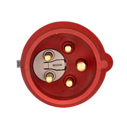 CEE zástrčka s fázovým meničom,  5-pólová, 16 A/400 V IP44