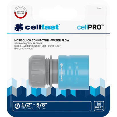 Hadicová prípojka 1/2" - 5/8" CELLPRO™