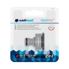 Hadicová prípojka s vnútorným závitom G1/2" – G3/4" CELLPRO™