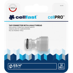 Hadicová prípojka s vonkajším závitom G3/4" CELLPRO™