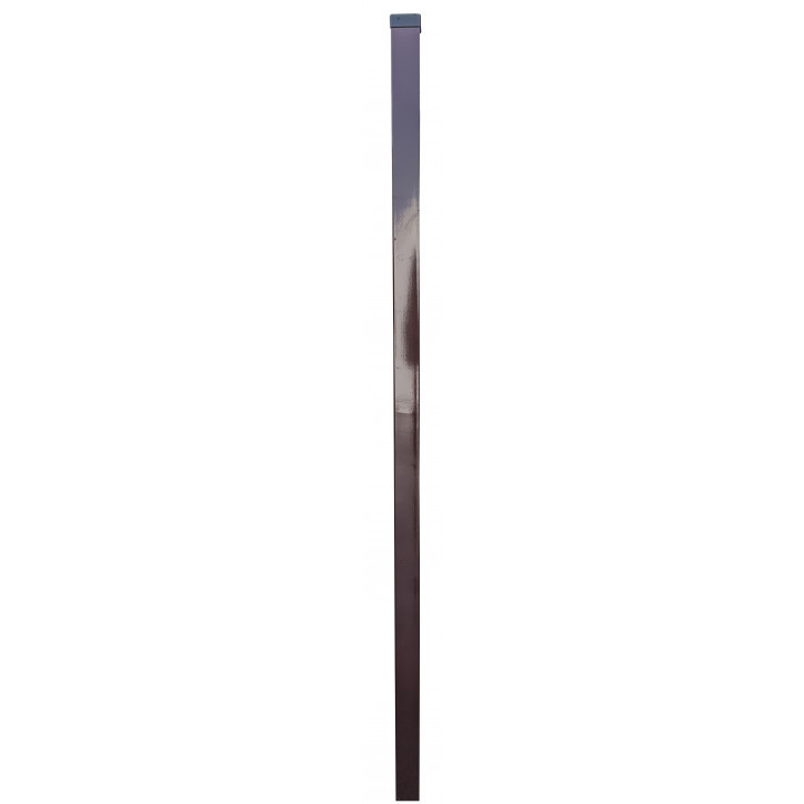 Plotový stĺpik GALAXIA ZN+PVC 60x40x1,5x2400, hnedý Plotový stĺpik GALAXIA ZN+PVC 60x40x1,5x2400, hnedý