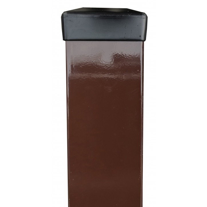 Plotový stĺpik GALAXIA ZN+PVC 60x40x1,5x2400, hnedý Plotový stĺpik GALAXIA ZN+PVC 60x40x1,5x2400, hnedý
