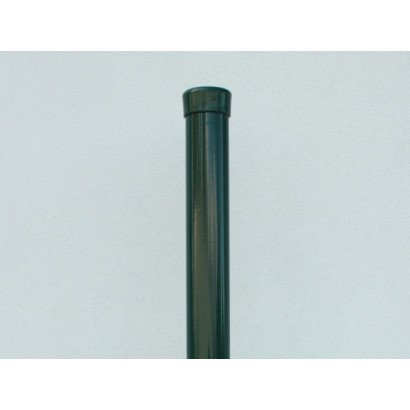 Stĺpik poplastovaný (BPL) ZN+PVC 48x1,5x3000, zelený