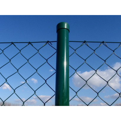 Stĺpik poplastovaný (BPL) ZN+PVC 48x1,5x3000, zelený