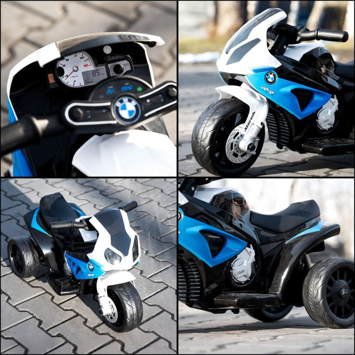 Detská elektrická motorka 3 kolesá BMW S 1000 RR Detská elektrická motorka 3 kolesá BMW S 1000 RR