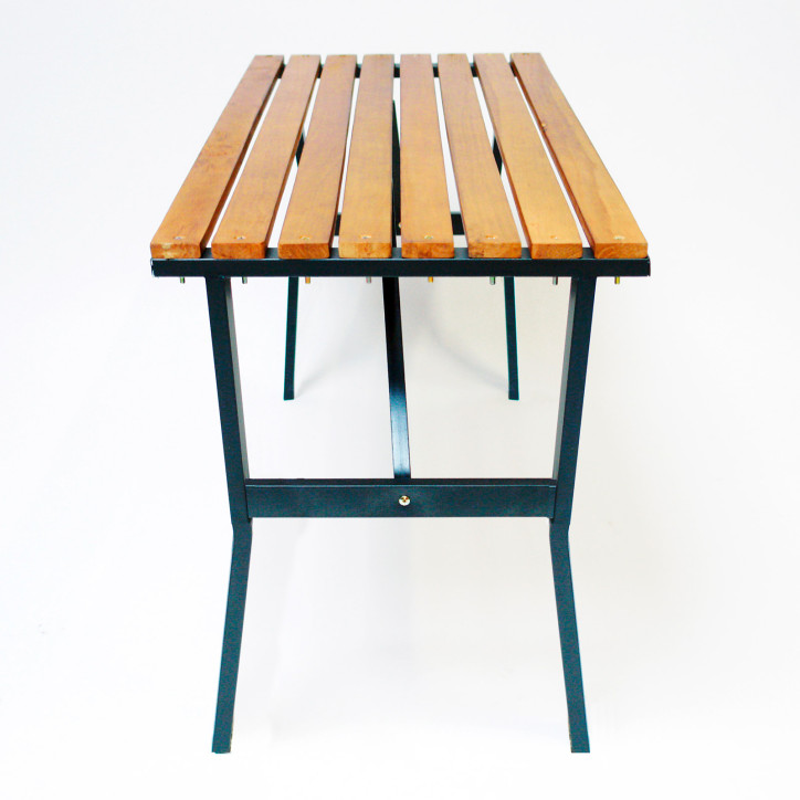 Záhradný stôl drevo/kov 110x57x63 cm Modern Záhradný stôl drevo/kov 110x57x63 cm Modern