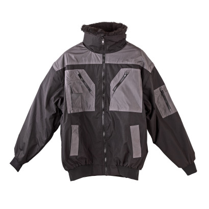 Celoročná pracovná bunda 4v1, čierna/antracit, XXXXL