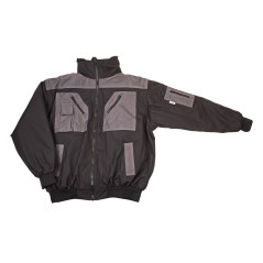 Celoročná pracovná bunda 4v1, čierna/antracit, XXXXL