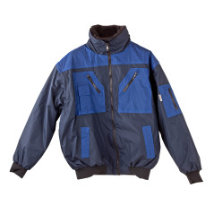 Celoročná pracovná bunda 4v1, námornícka modrá/modrá, XXXL