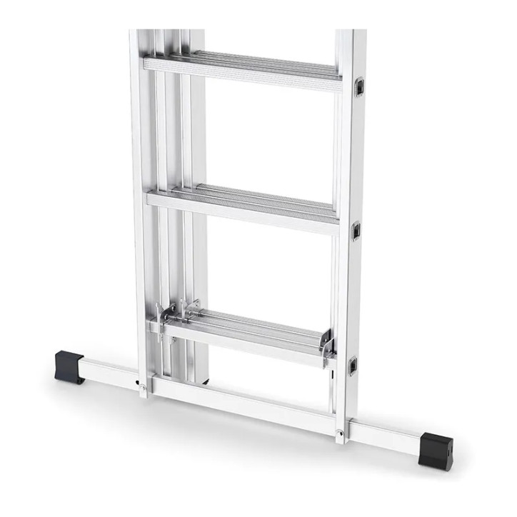 Hliníkový rebrík HOME trojdielny, 3x10 priečok, 150 kg