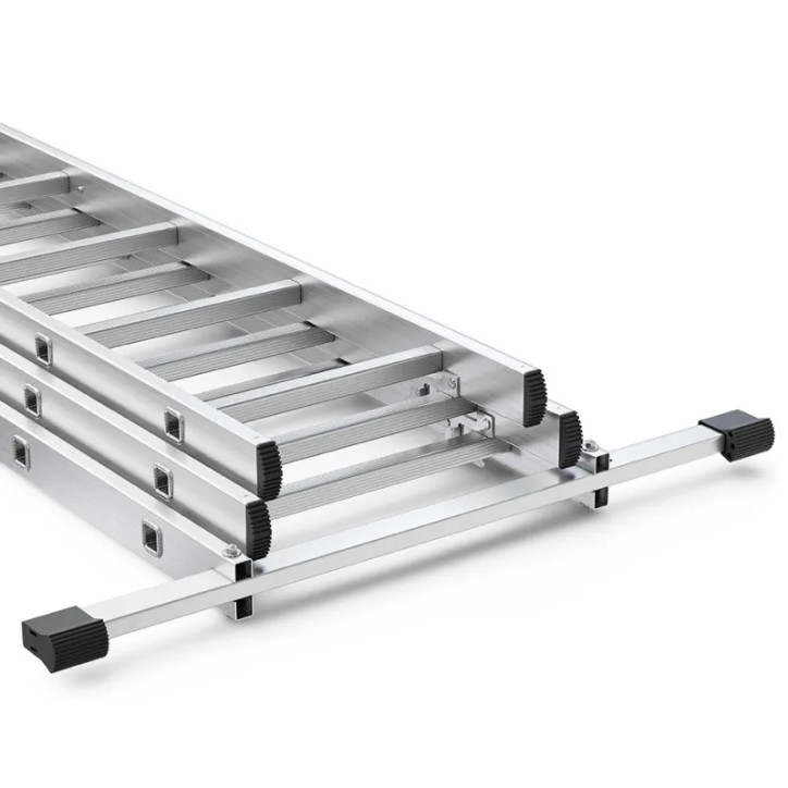 Hliníkový rebrík HOME trojdielny, 3x10 priečok, 150 kg