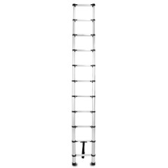 Teleskopický hliníkový rebrík HOME 11 priečok, 125 kg