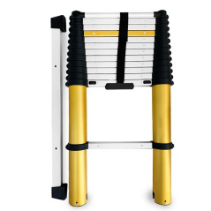 Teleskopický hliníkový rebrík MAX 13 priečok, 150 kg