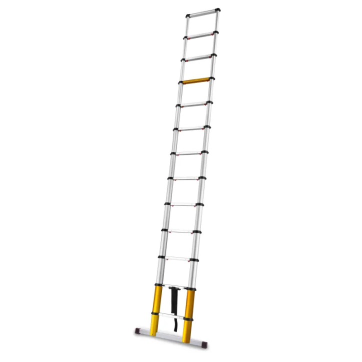 Teleskopický hliníkový rebrík MAX 13 priečok, 150 kg
