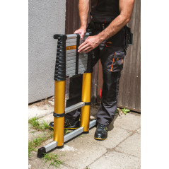 Teleskopický hliníkový rebrík MAX 13 priečok, 150 kg