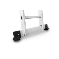 Kĺbový hliníkový rebrík HOME multifunkčný 4x3 s plošinou, 125 kg