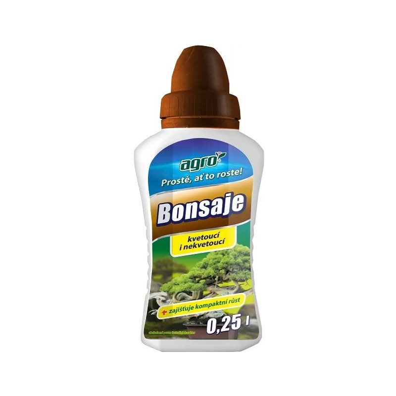 Kvapalné hnojivo na bonsaje 0,25 L