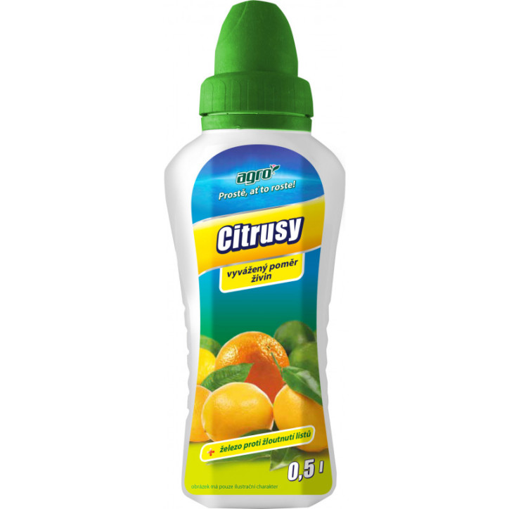 Kvapalné hnojivo na citrusy 0,5 L Kvapalné hnojivo na citrusy 0,5 L