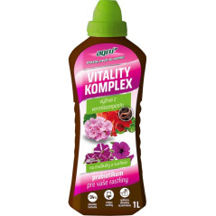 Kvapalné hnojivo Vitality Komplex muškáty a surfínie 1 L