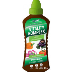 Kvapalné hnojivo Vitality Komplex zdravé a silné rastliny 0,5 L
