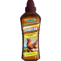 Kvapalné organicko-minerálne hnojivo Slepačince 1 L