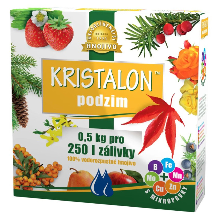 Kryštalické hnojivo Jeseň 0,5 kg Kryštalické hnojivo Jeseň 0,5 kg
