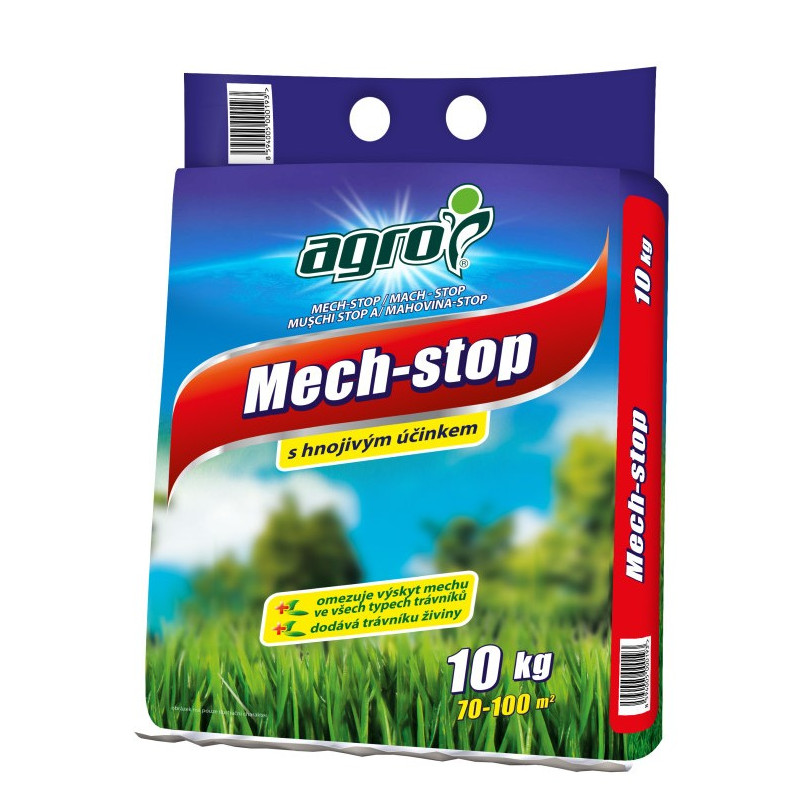 AGRO Trávnikové hnojivo Mach - stop 10 kg