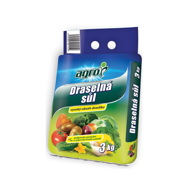 Minerálne hnojivo Draselná soľ 3 kg