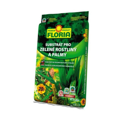 Substrát na zelené rastliny a palmy 20 L