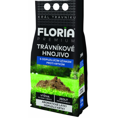 Trávnikové hnojivo s odpudzujúcim účinkom proti krtkom 7,5 kg