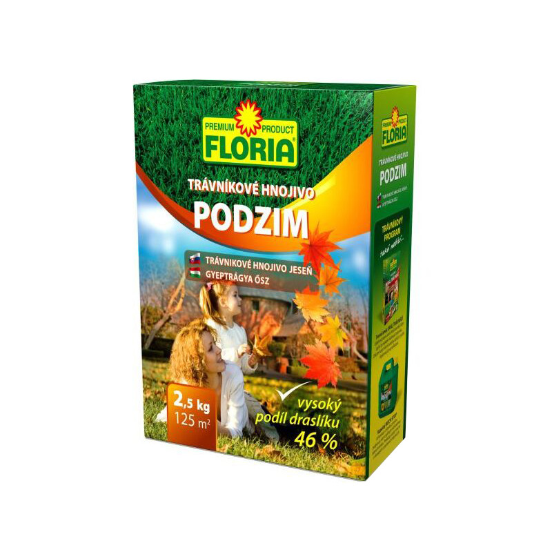Trávnikové hnojivo Jeseň 2,5 kg Trávnikové hnojivo Jeseň 2,5 kg