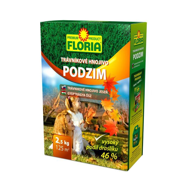 Trávnikové hnojivo Jeseň 2,5 kg Trávnikové hnojivo Jeseň 2,5 kg