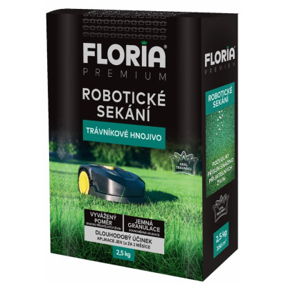 Trávnikové hnojivo na robotické kosenie 2,5 kg