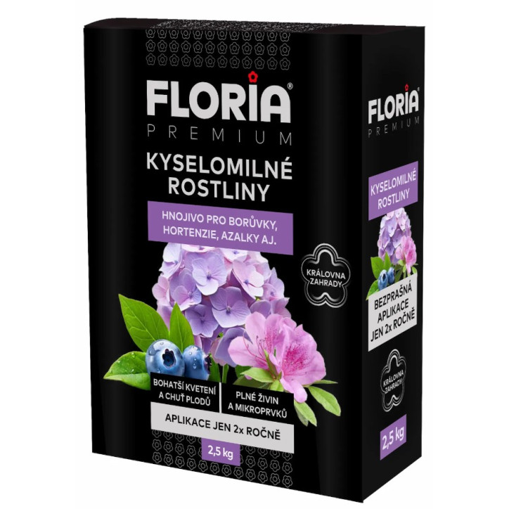 Hnojivo pre kyslomilné rastliny 2,5 kg Hnojivo pre kyslomilné rastliny 2,5 kg