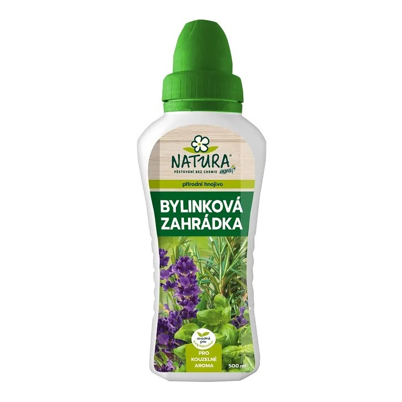 Kvapalné organické hnojivo Bylinková záhradka 0,5 L