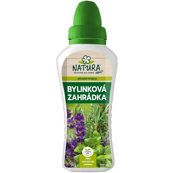 Kvapalné organické hnojivo Bylinková záhradka 0,5 L Kvapalné organické hnojivo Bylinková záhradka 0,5 L